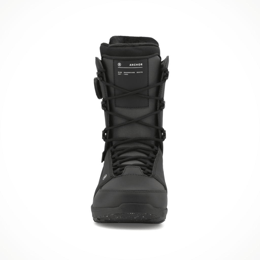 Product image: Ride Anchor Black Mens 2026, shown from the front.