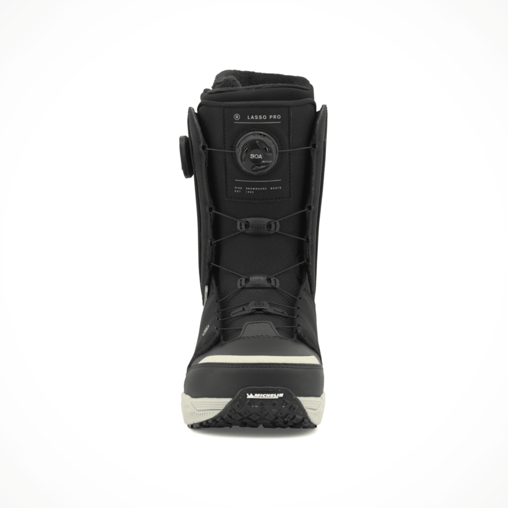 Product image: Ride Lasso Pro Black Mens 2026, shown from the front.
