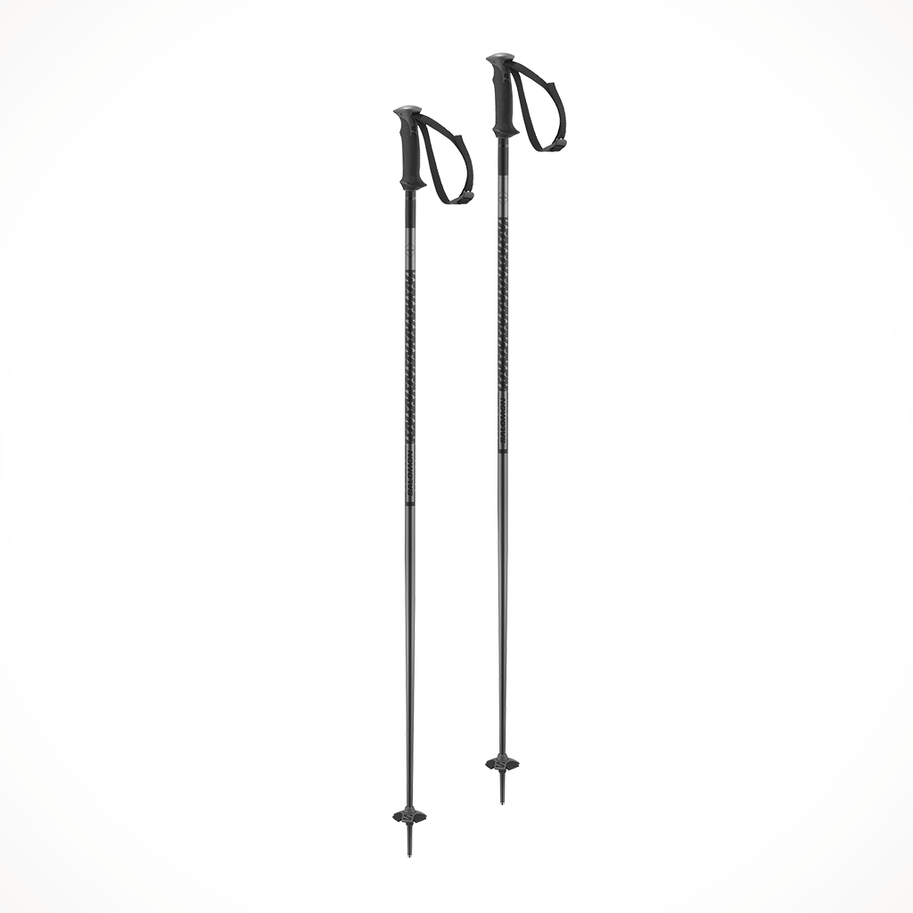 Product image: Salomon Polar Black Unisex Ski Pole 2025, shown in primary marketing view.