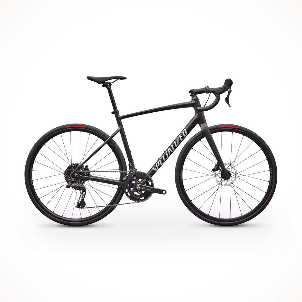 Product image: Specialized ALLEZ E5 Obsideian D Ove Grey, shown in primary marketing view.