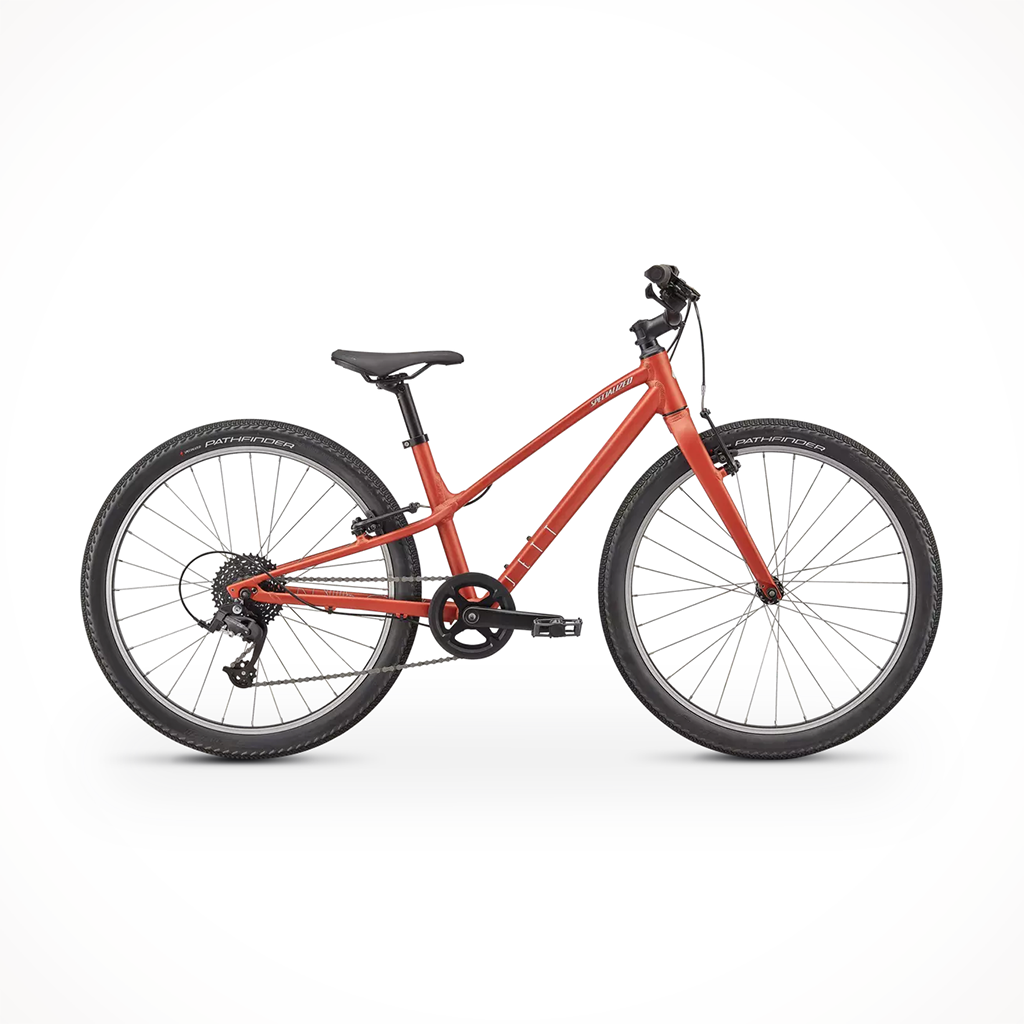 Product image: Specialized JETT 24 Satin Redwood White 2023, shown in primary marketing view.