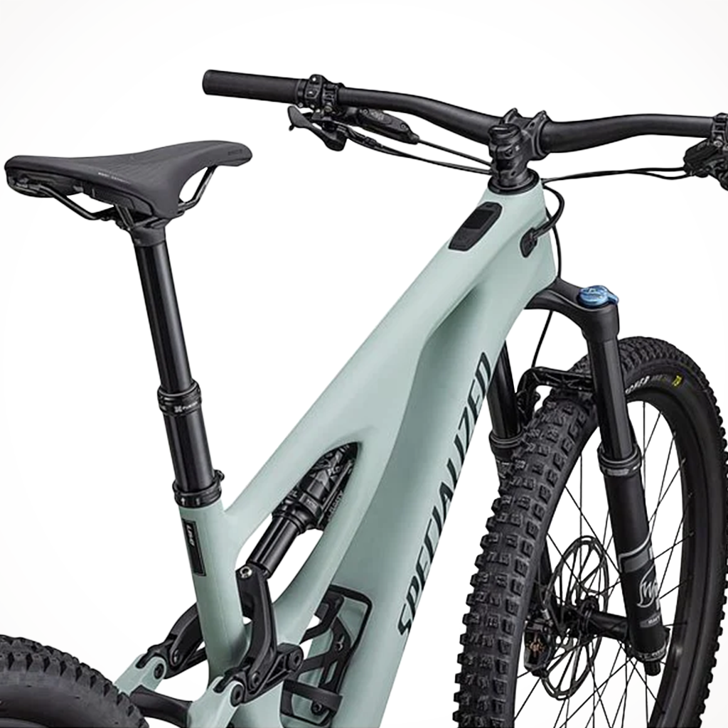 Product image: Specialized LEVO COMP CARBON WHTSGE DPLAKE handle.