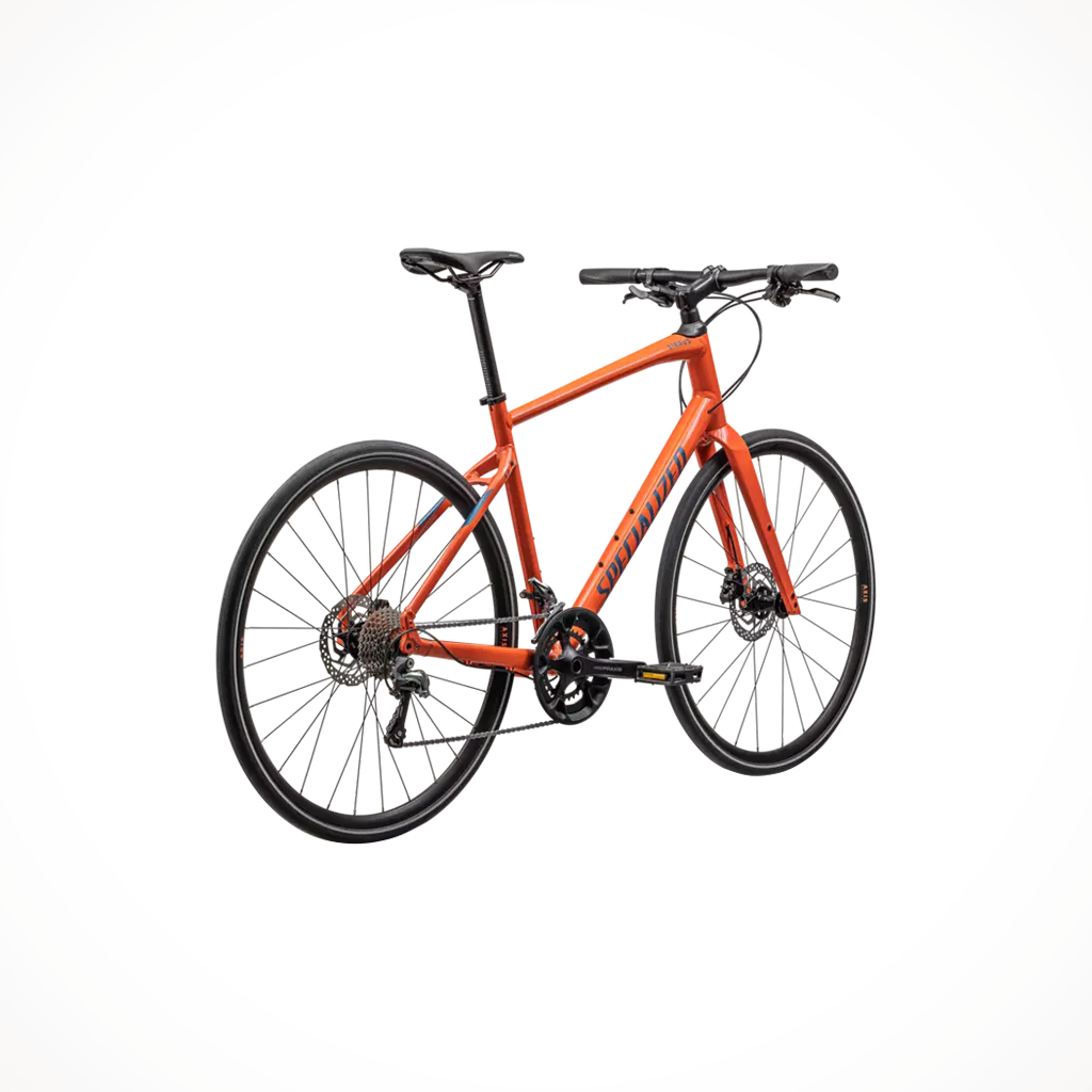Product image: Specialized SIRRUS 40 Cactus Bloom Satin Mystic Blue 2024, shown from the back.