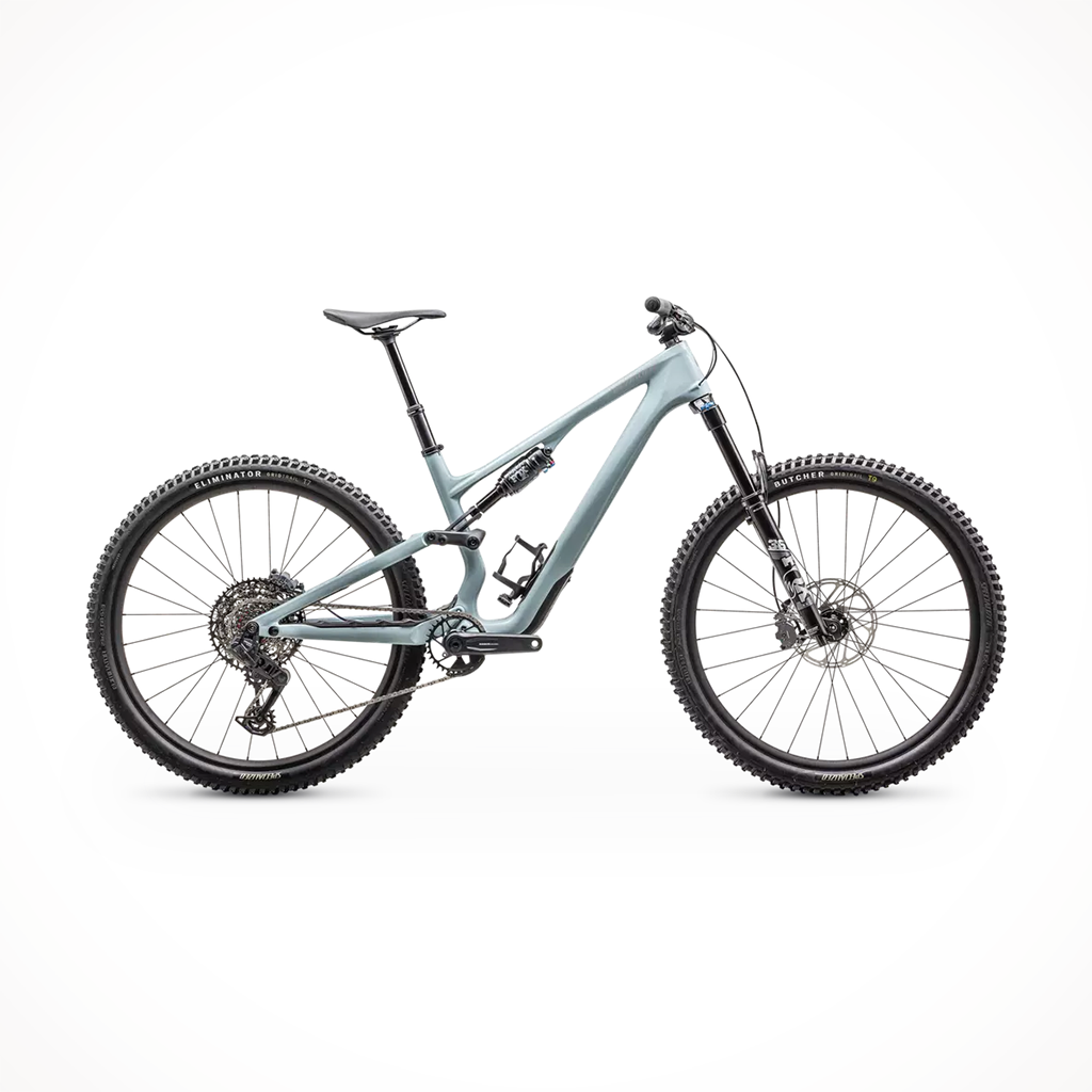 Product image: Specialized Stump Jumper 15 COMP Seafoam SILVER DUST 2025, shown in primary marketing view.