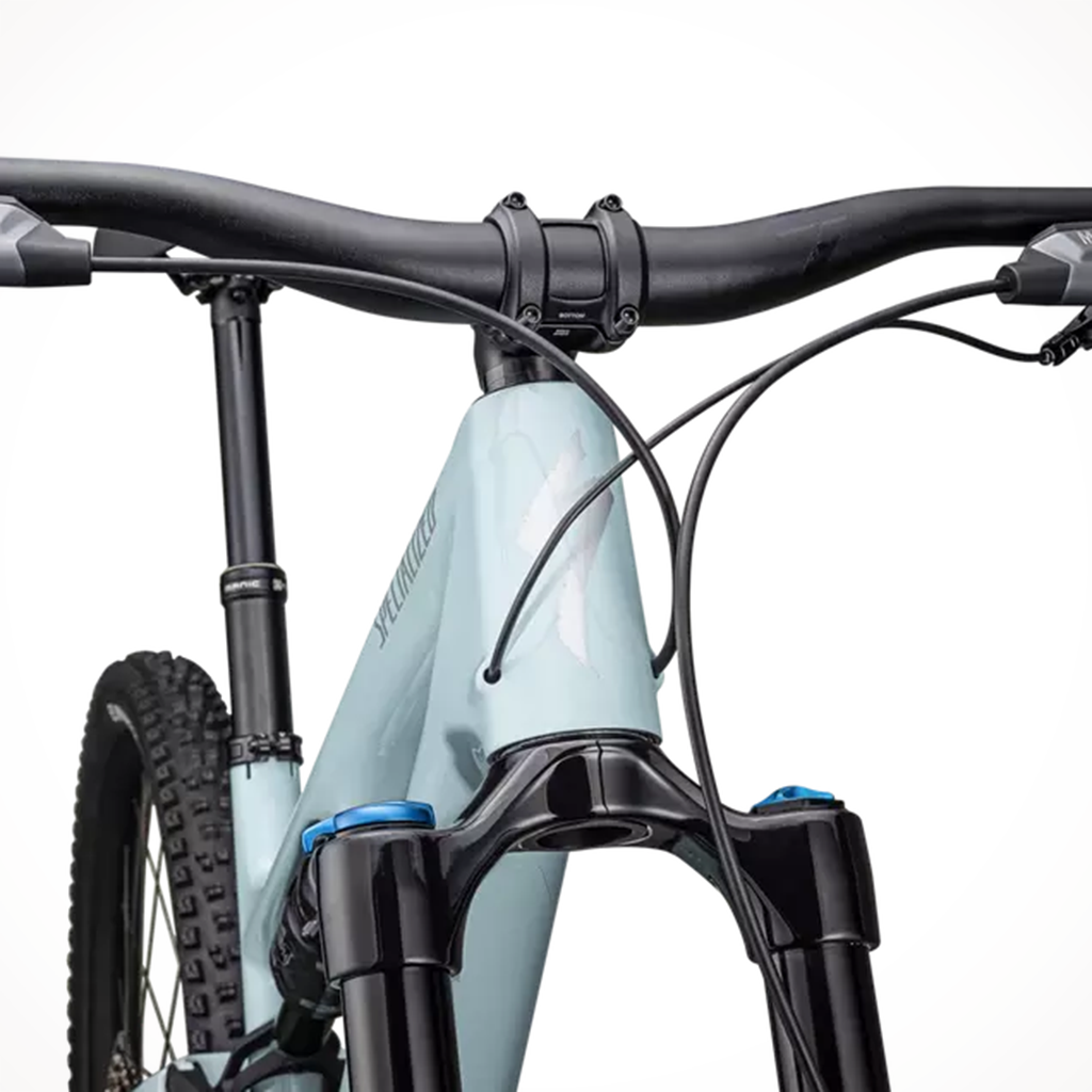 Product image: Specialized Stump Jumper 15 COMP Seafoam SILVER DUST 2025 Handle.