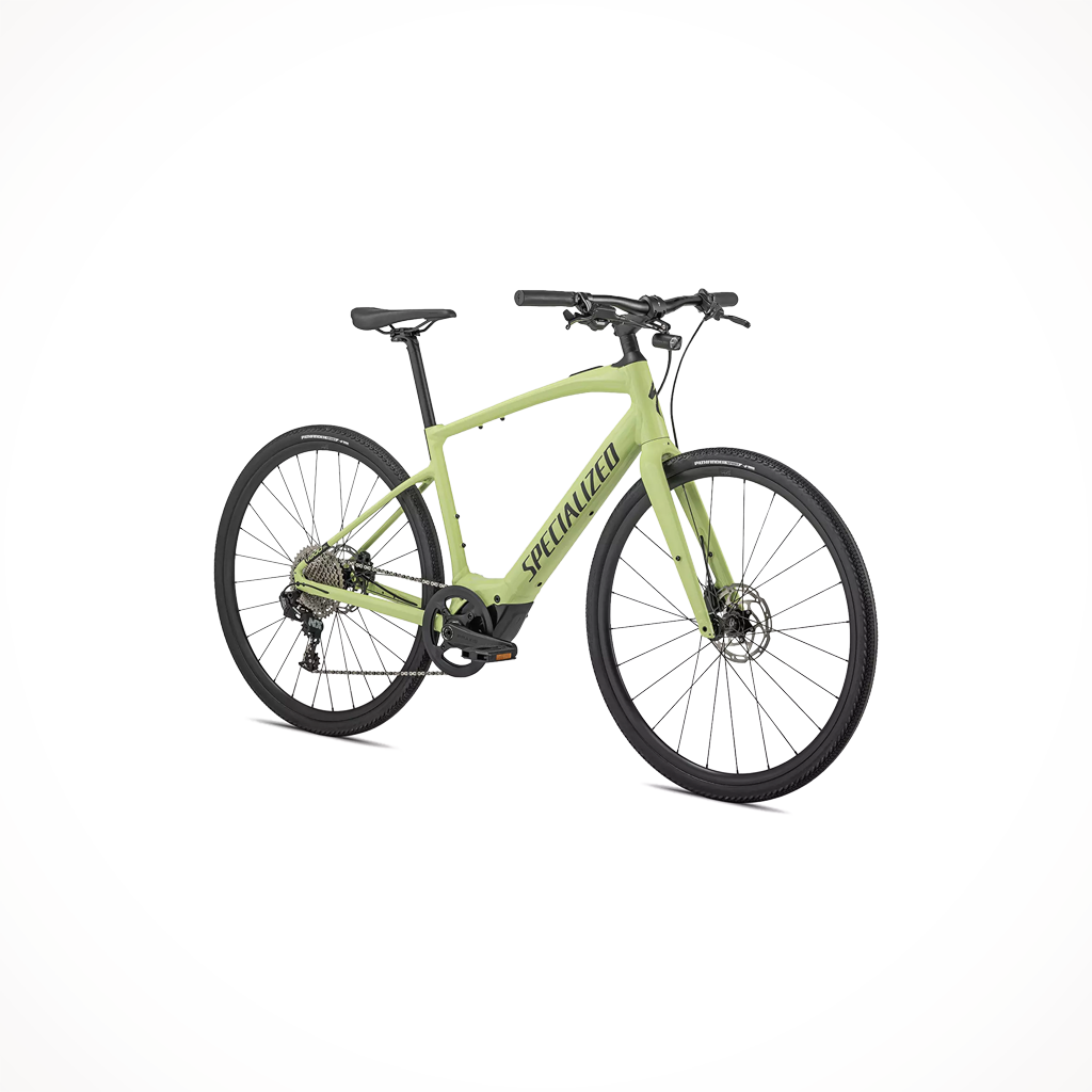 Product image: Specialized Turbo vado SL 4.0 Limestone Black Reflective, shown from a three-quarter angled view.