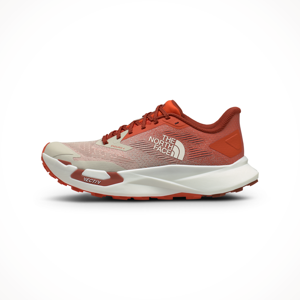 Product image: TNF Vectiv Enduris 4 Lava Red Calacatta Mens 2026, shown in primary marketing view.