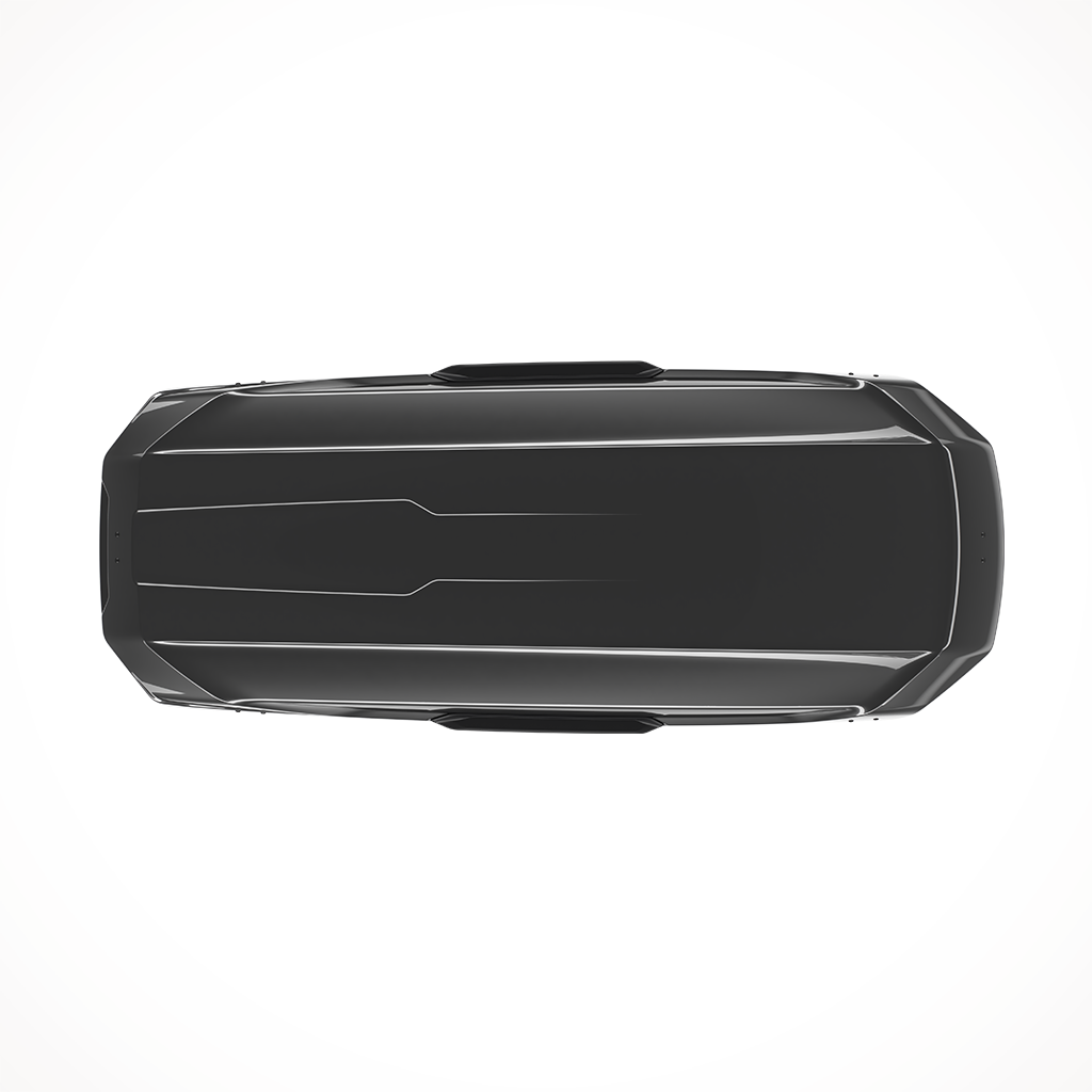 Product image: Thule Motion 3 XL Black Glossy 639850, shown from above.