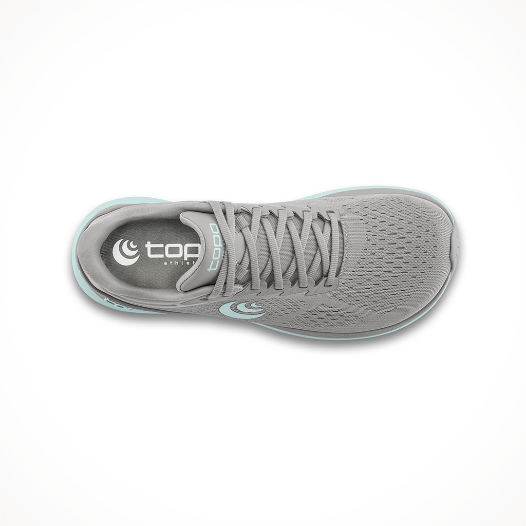 Product image: Topo Phantom 3 Grey Stone Womens 2024, shown from above.