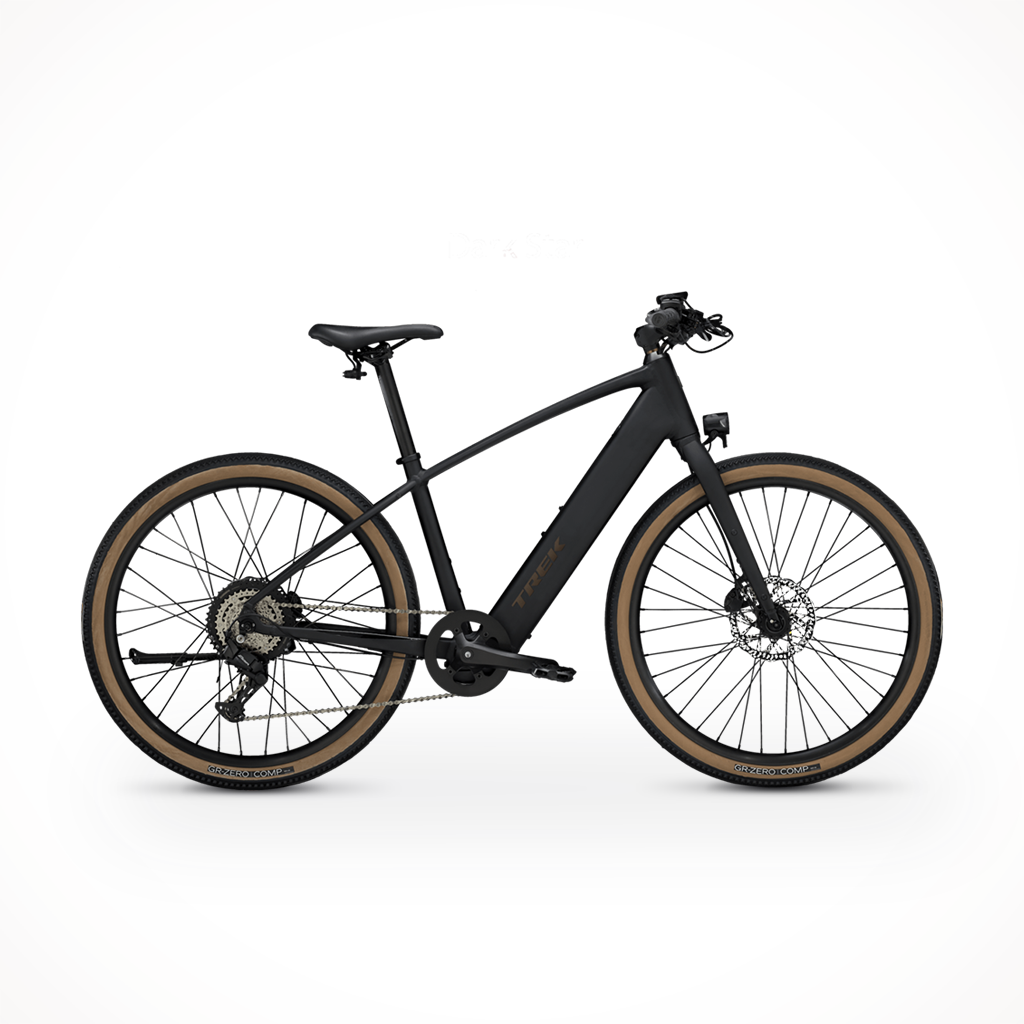 Product image: Trek FX 1S Dark Star 2026, shown in primary marketing view.
