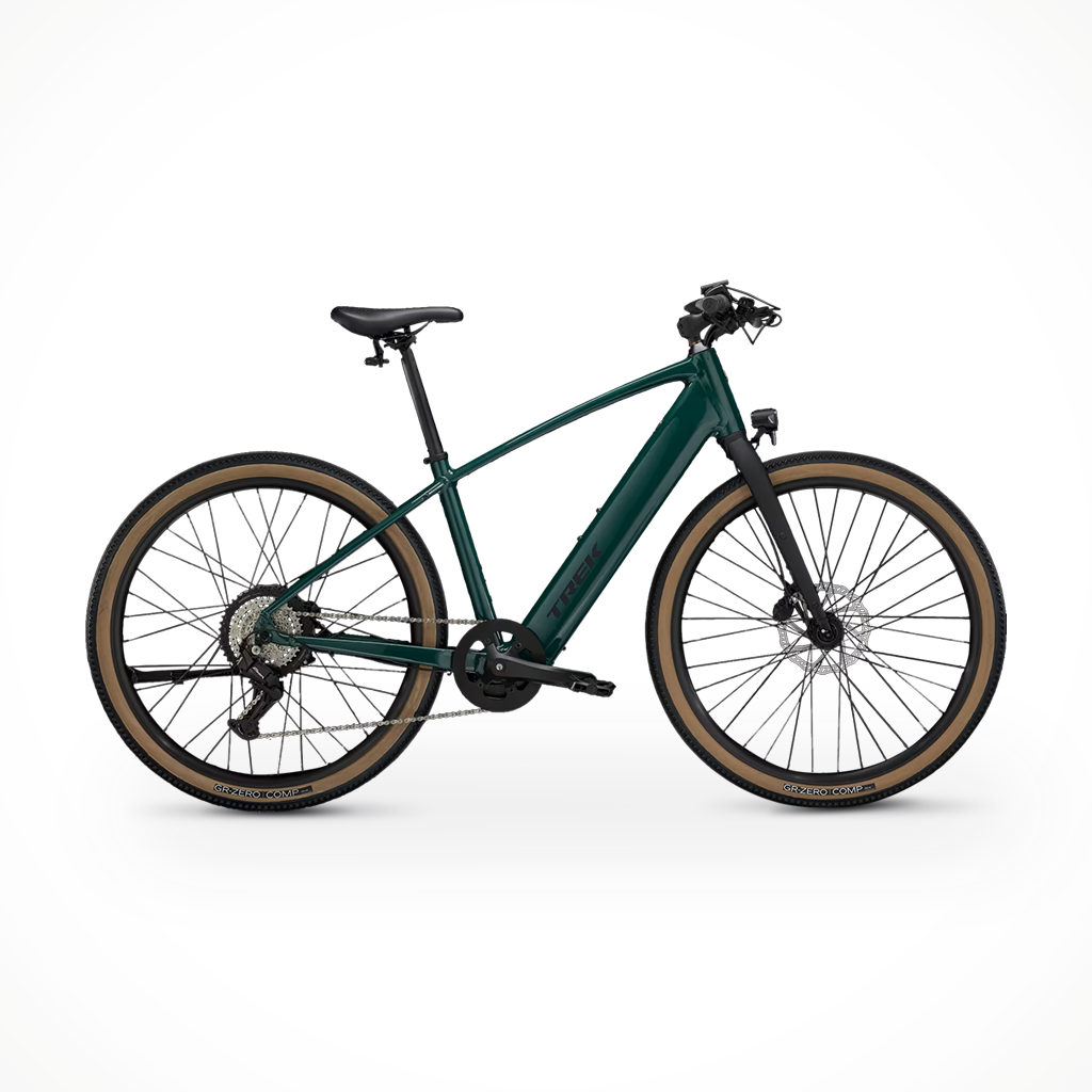 Product image: Trek FX 1S Juniper 2026, shown in primary marketing view.
