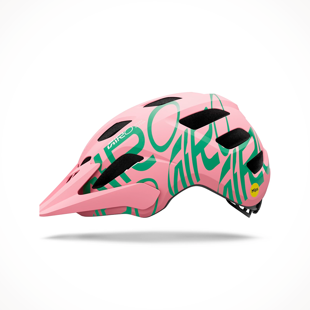 Product image: Tremor Mips Child Helmet Matte E Ndless Green K Ids 2026, side profile view.