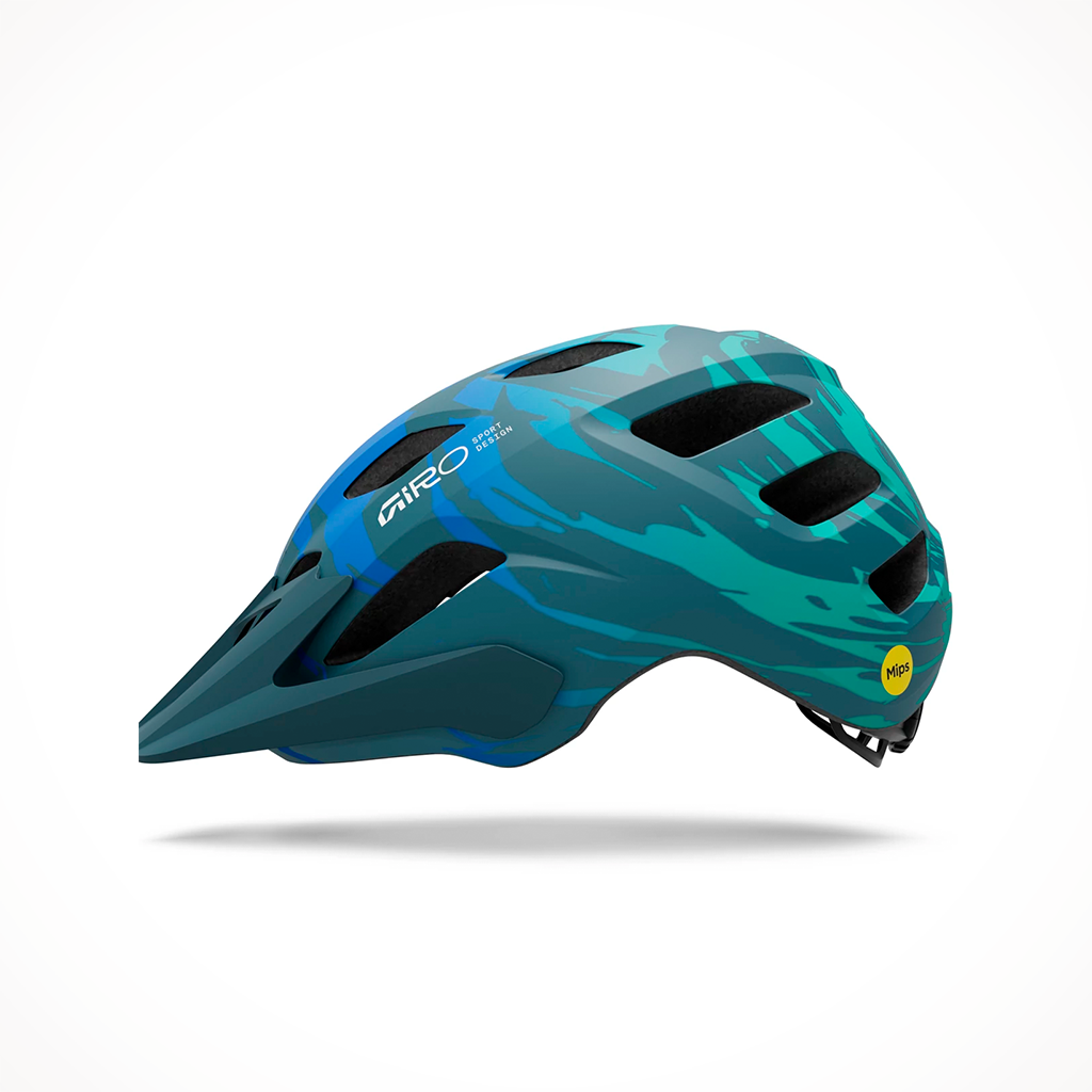 Product image: Tremor Mips Child Helmet Matte Trench Blue K Ids 2026, side profile view.