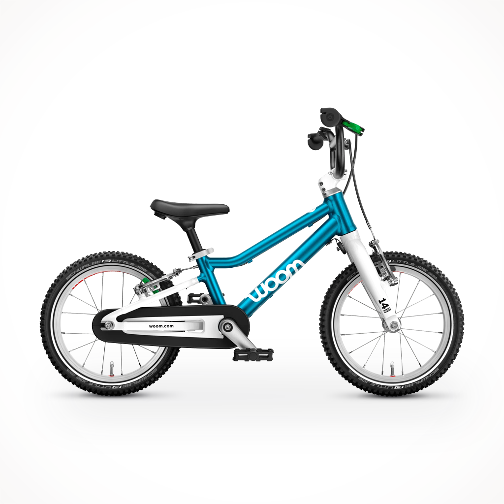 Product image: Woom GO 2 Metallic Blue 2026, shown in primary marketing view.