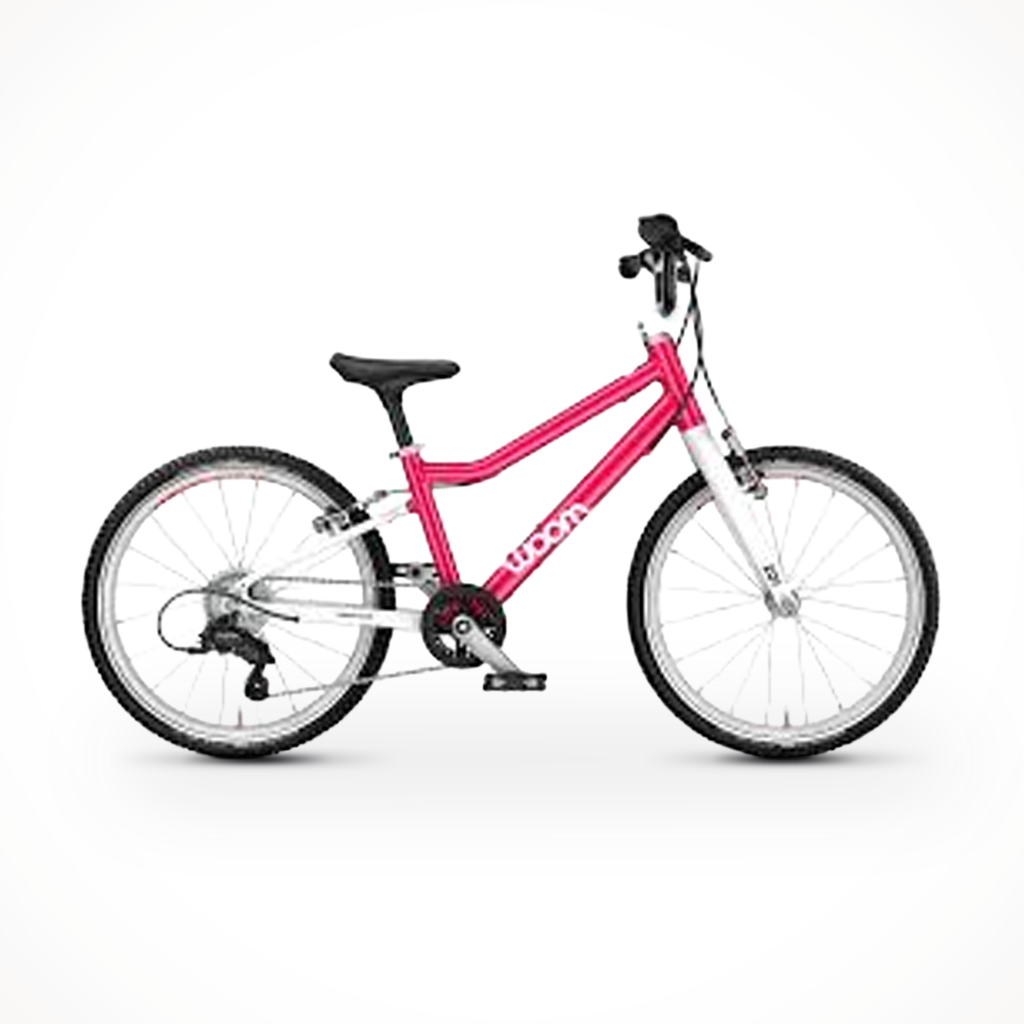 Product image: Woom GO 4 Hot Pink 2026, shown in primary marketing view.