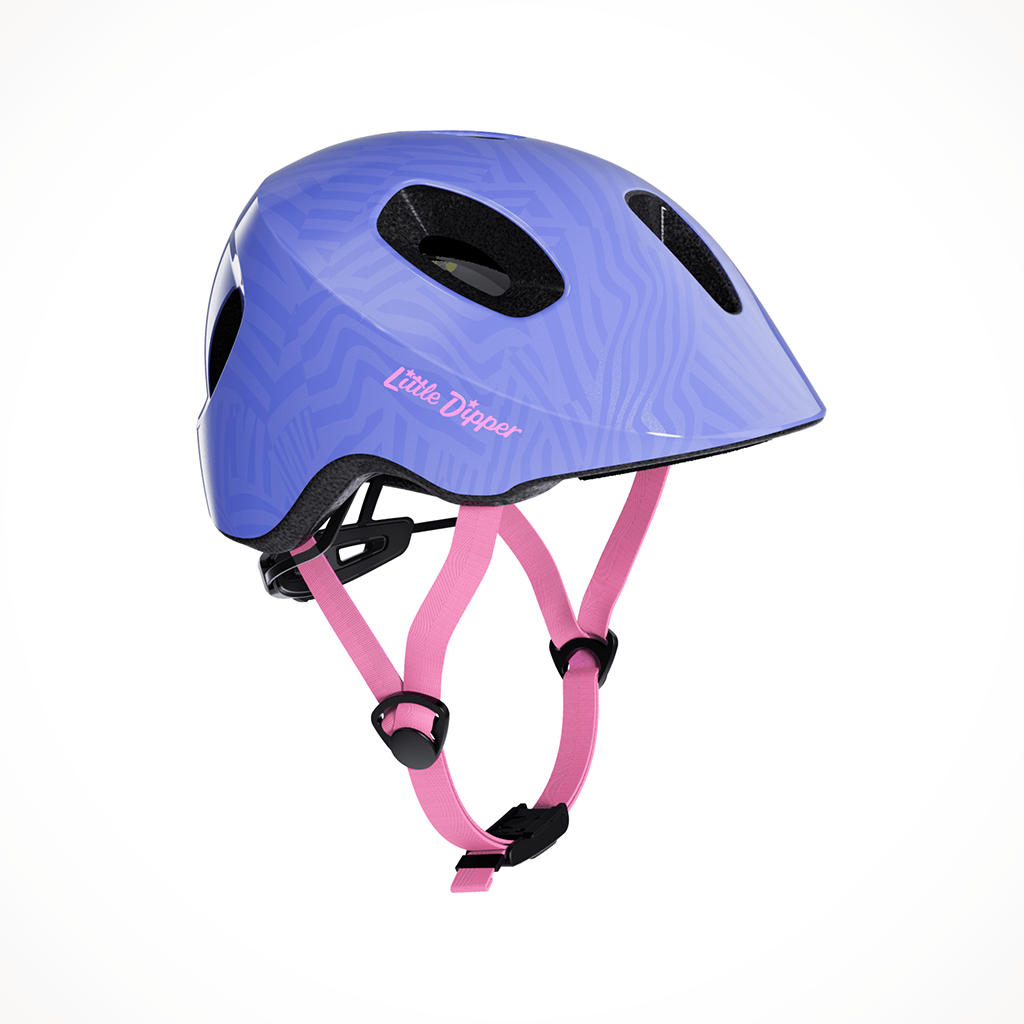 Product image: trek little dipper mips bike helmet ultraviolet.