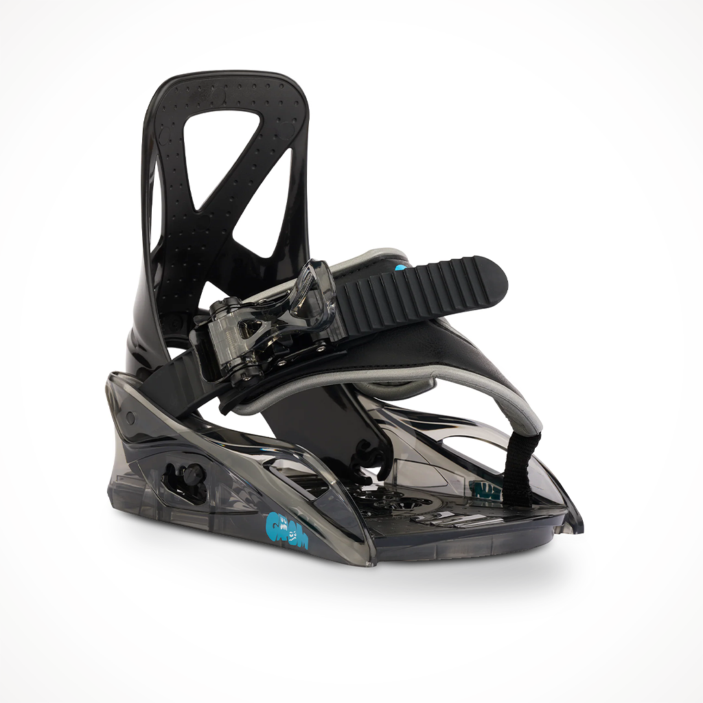 Product image: Burton Grom Disc 2023 Snowboard Binding Black, shown in primary marketing view.