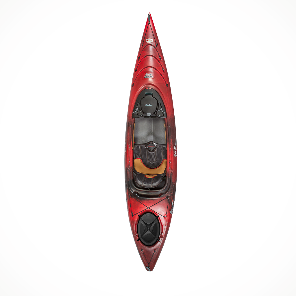 Product image: Paddling Kayaks Old Town Loon 120 Black Cherry Top Alt.