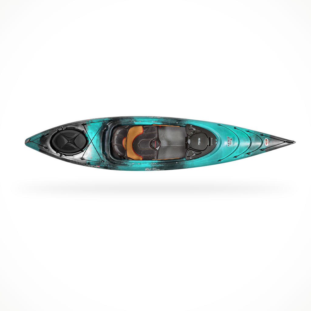 Product image: Paddling Kayaks Old Town Loon 120 Photic, shown from above.