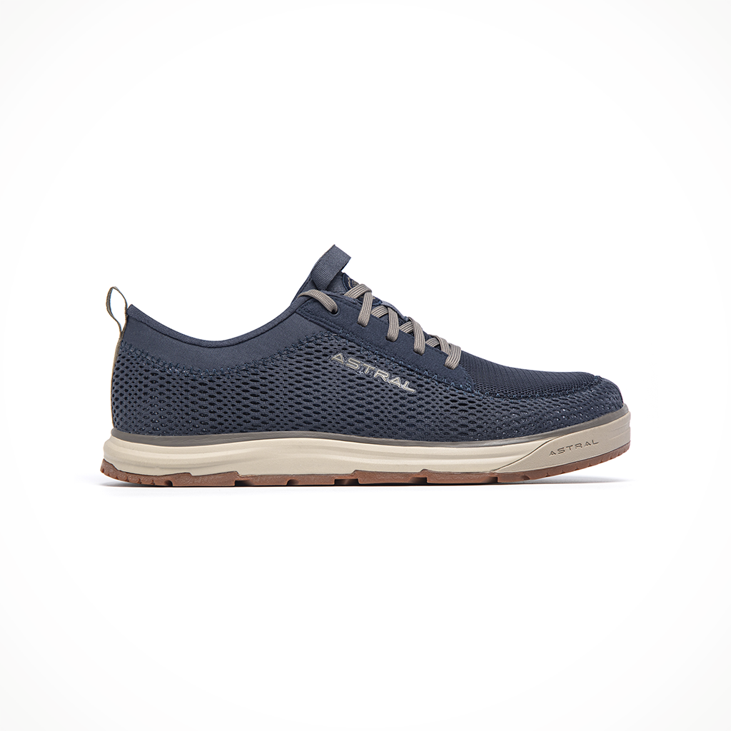 Product image: Astral Footwear Crewer Neptune Navy Outside.