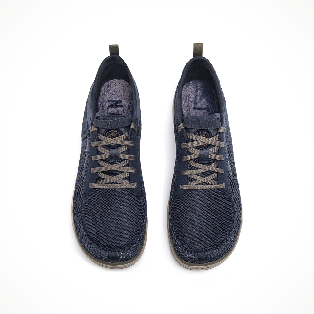 Product image: Astral Footwear Crewer Neptune Navy, shown from above.