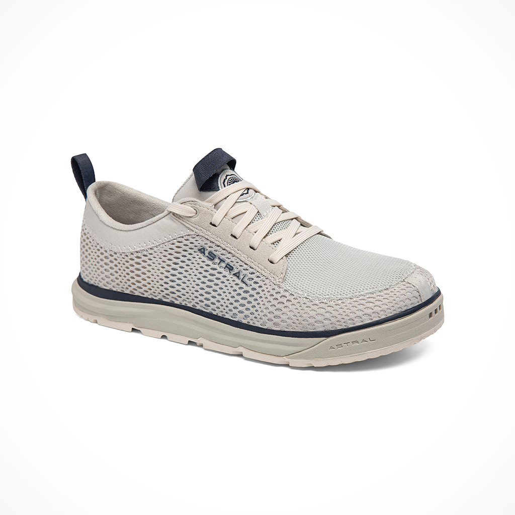 Product image: Astral Footwear Crewer AC Salty White, shown from an angle.