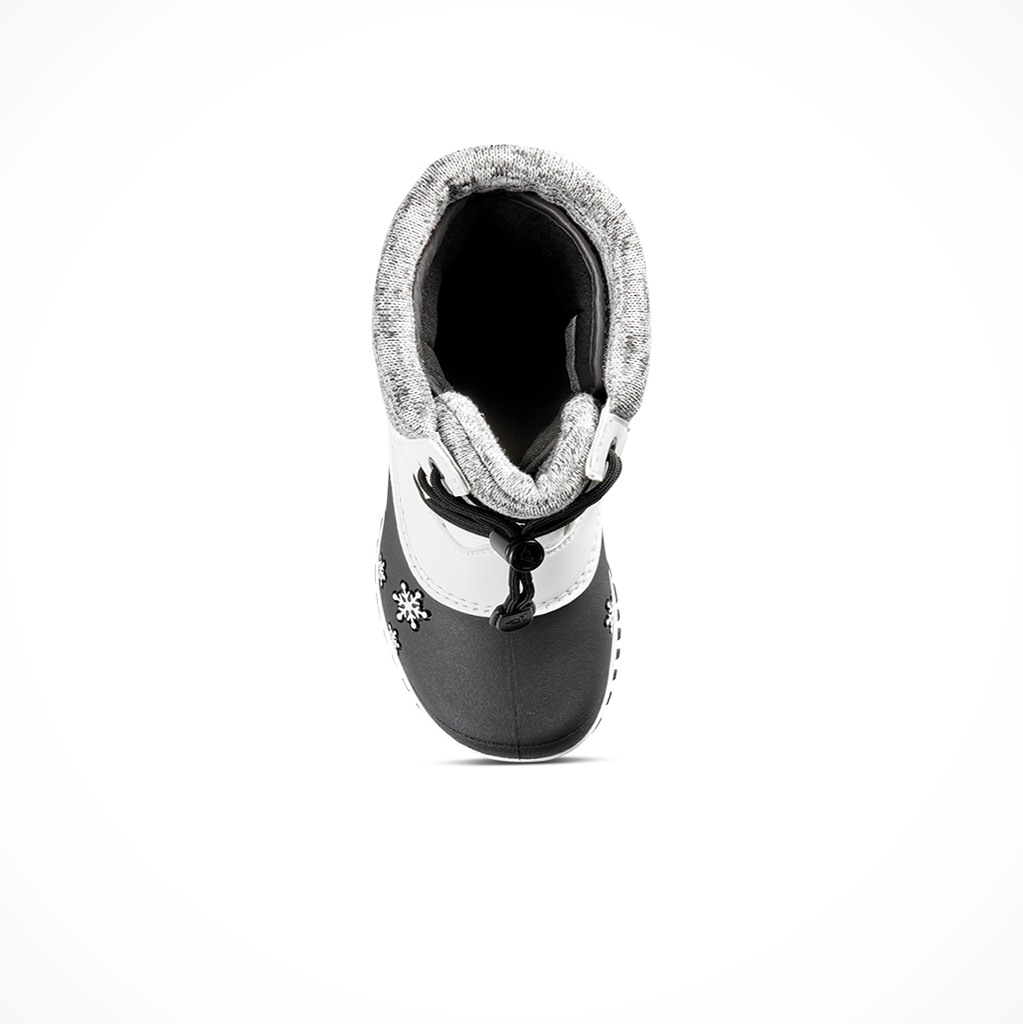 Product image: Baffin Kids Avery Boots White, shown from above.