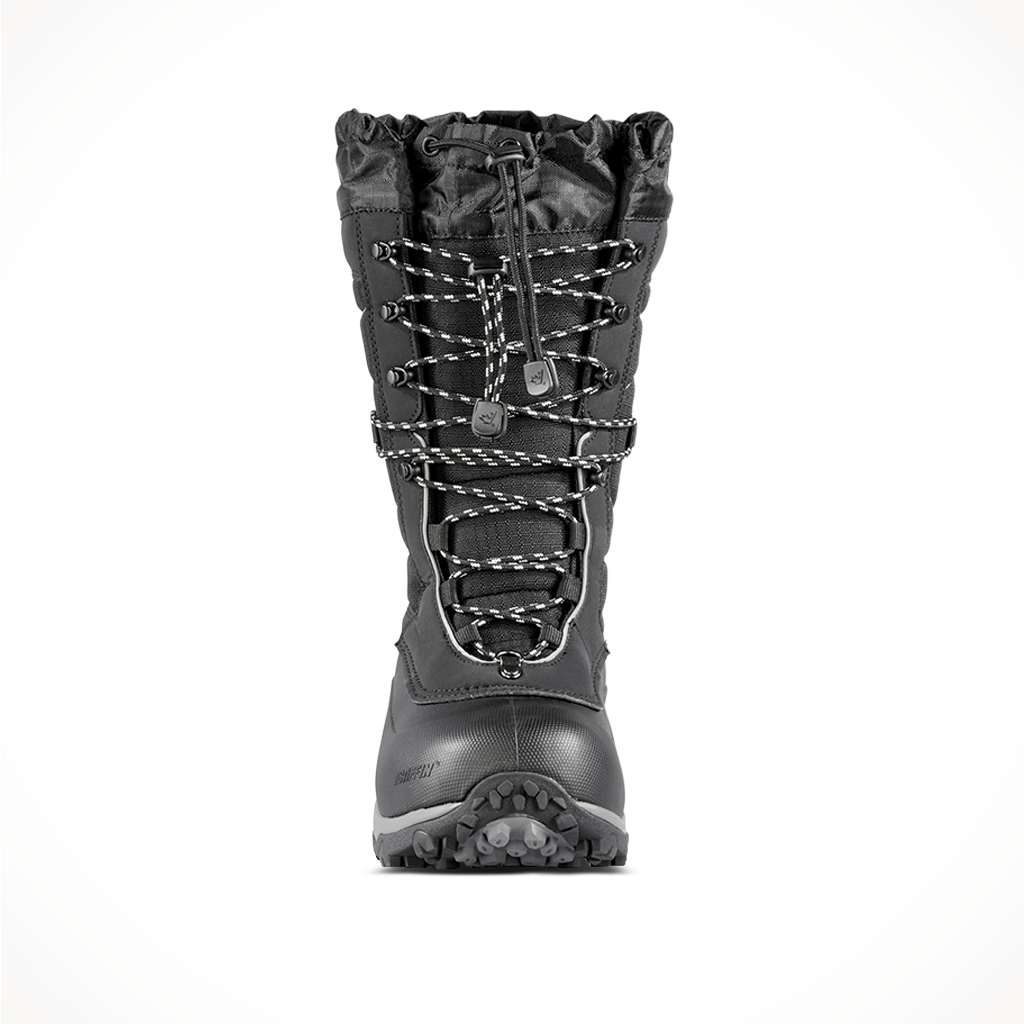 Product image: Baffin Mens Sequoia Boot Black, shown from the front.