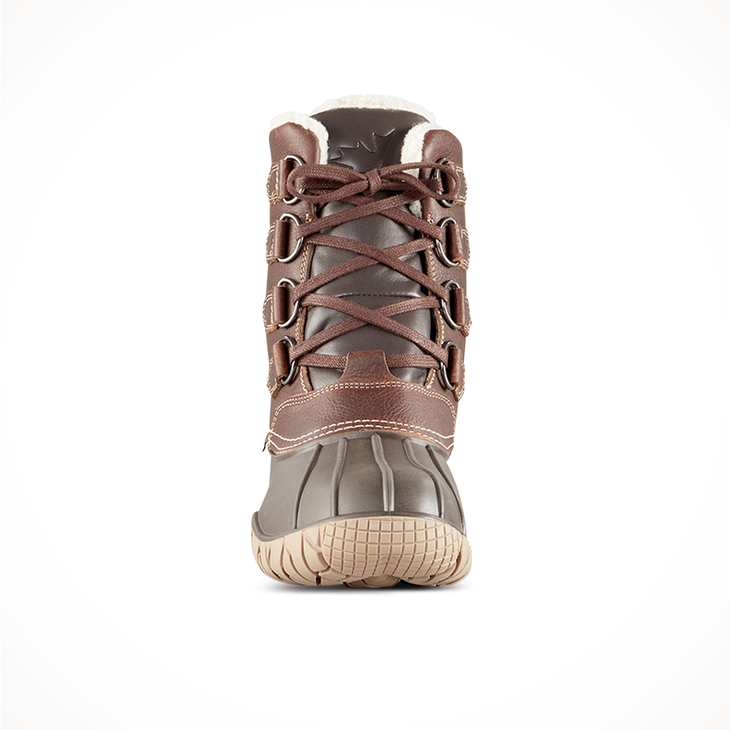 Product image: Baffin Mens Yellowknife Boot Brown, shown from the front.