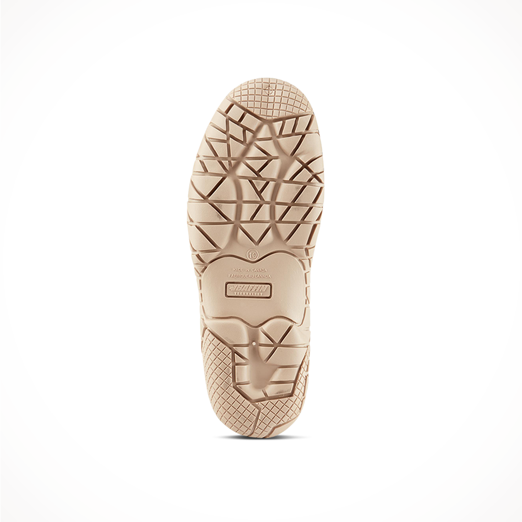 Product image: Baffin Mens Yellowknife Boot Brown, showing the outsole tread pattern.