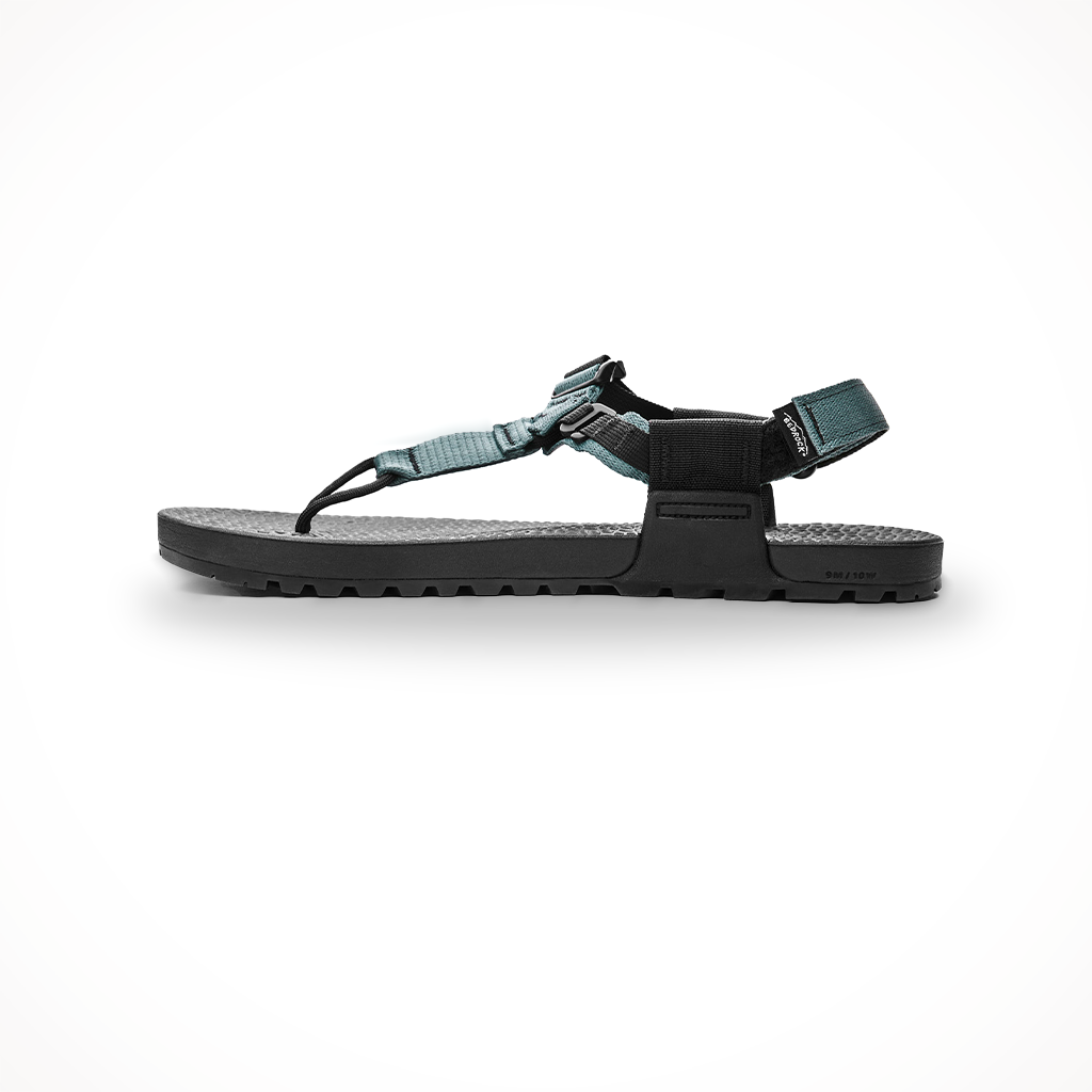 Product image: Bedrock Unisex Cairn Evo3D Slate Blue, shown from the left side profile.
