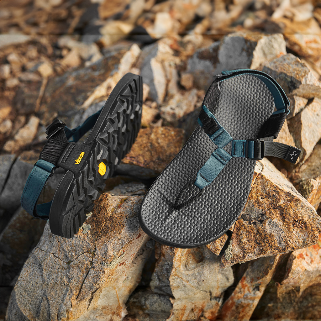 Product image: Bedrock Unisex Cairn Evo3D Slate Blue, lifestyle product shot.