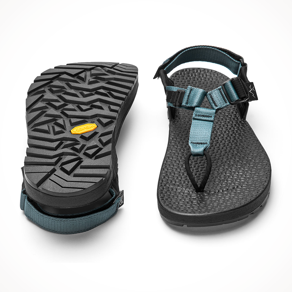 Product image: Bedrock Unisex Cairn Evo3D Slate Blue, shown from above.