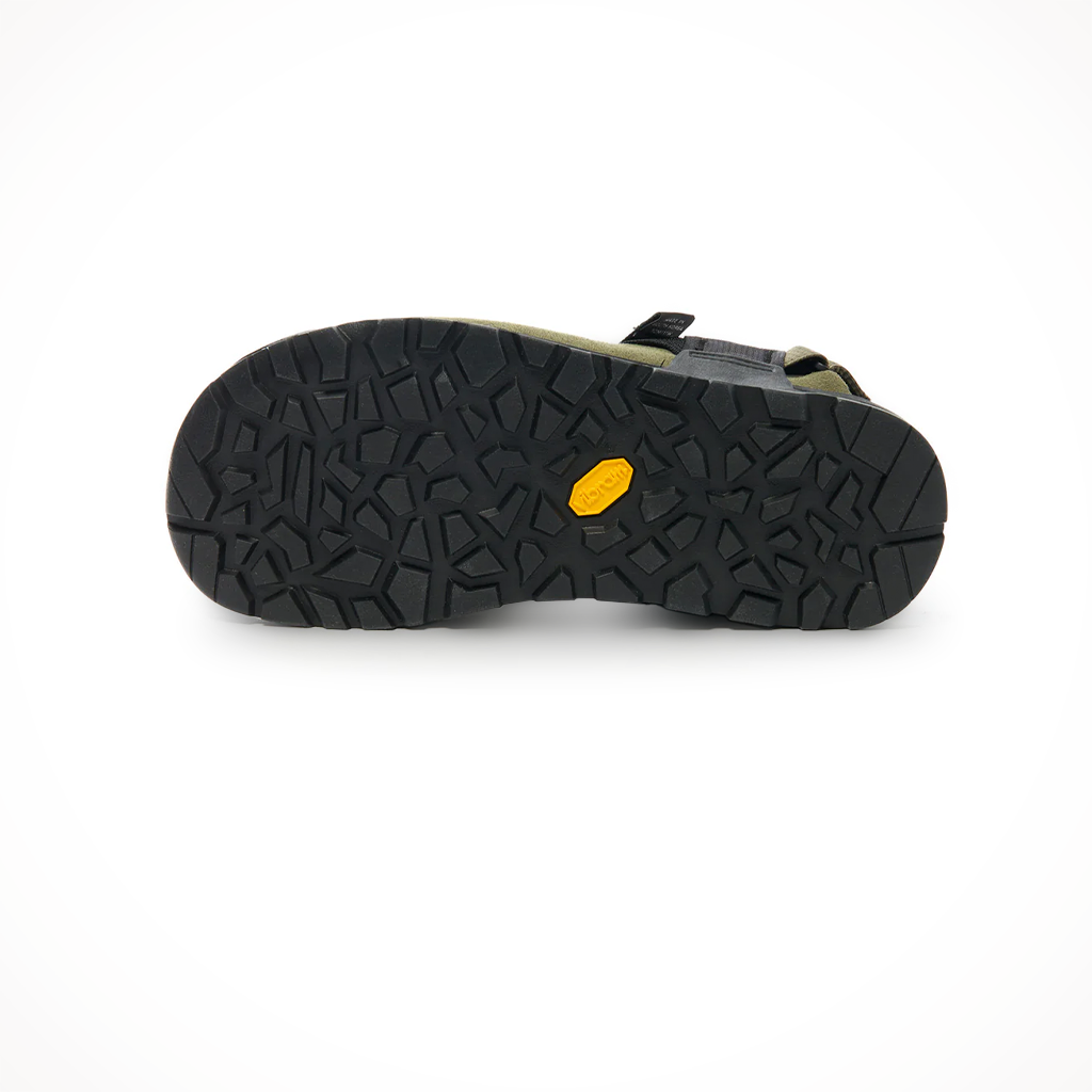 Product image: Bedrock Unisex Mountain Clog Sagebrush, showing the outsole tread pattern.