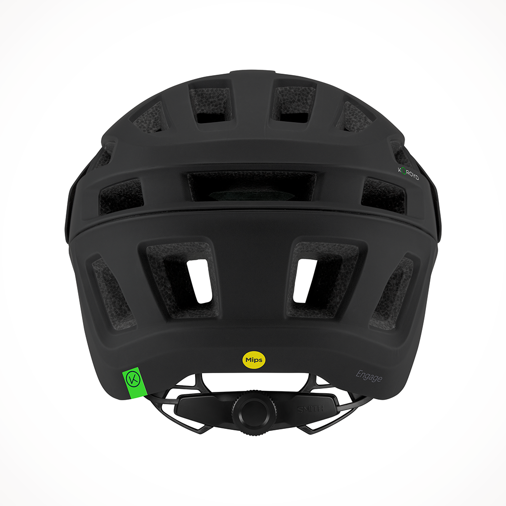 Product image: Bike24 ENGAGEMIPS MATTEBLACK E007573OE5155, shown from the back.