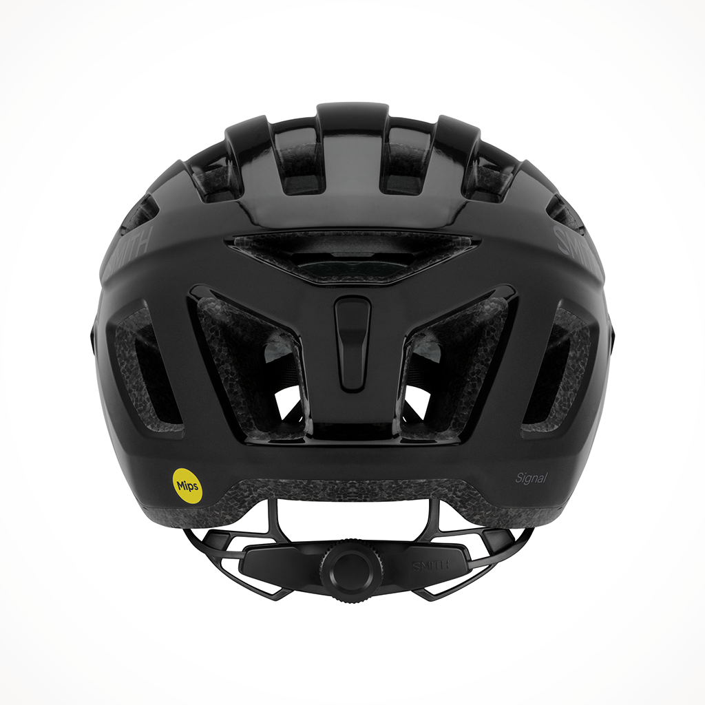 Product image: Bike24 SIGNAL MIPS BLACK E007409PC5155, shown from the back.