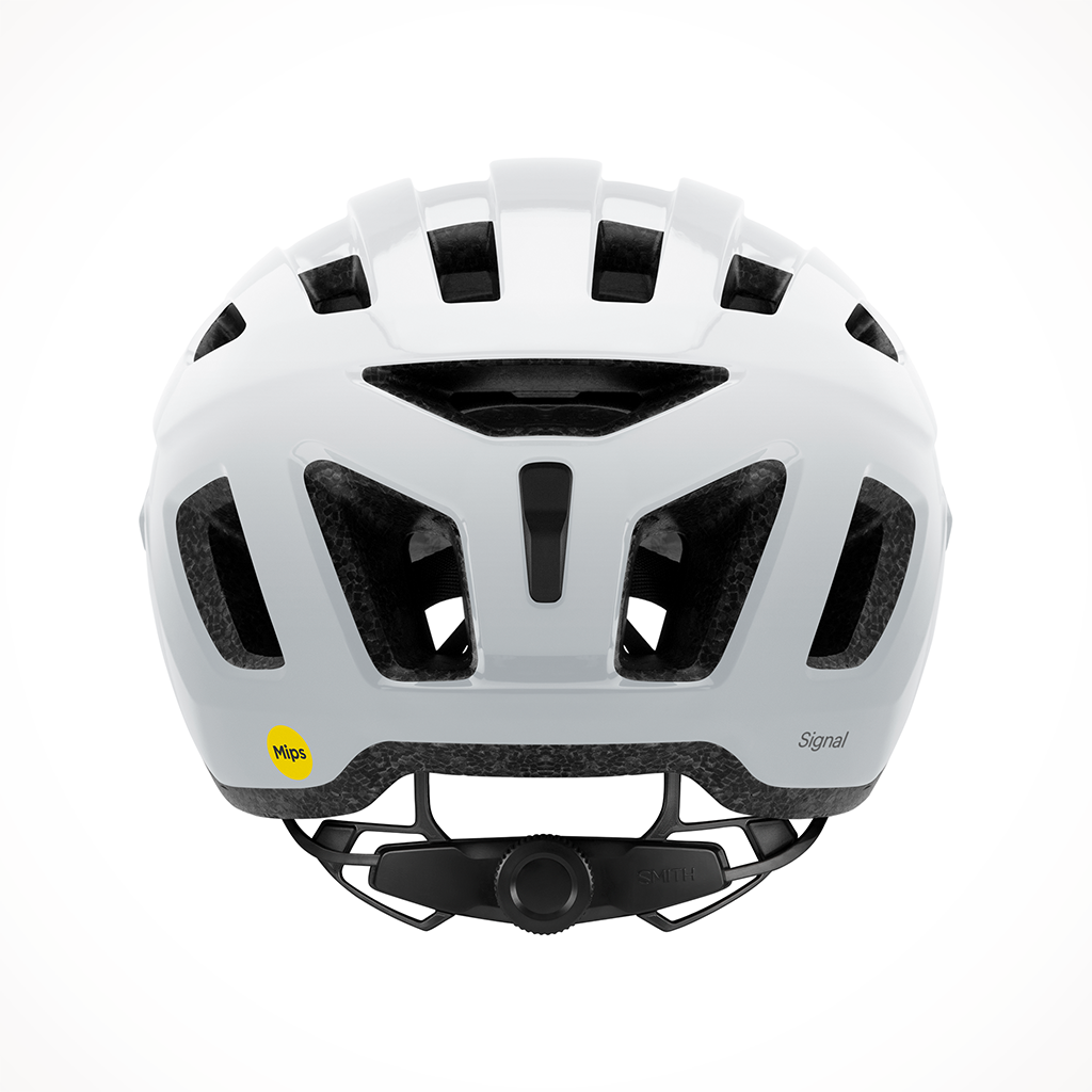 Product image: Bike24 SIGNAL MIPS WHITE E007407KD5155, shown from the back.