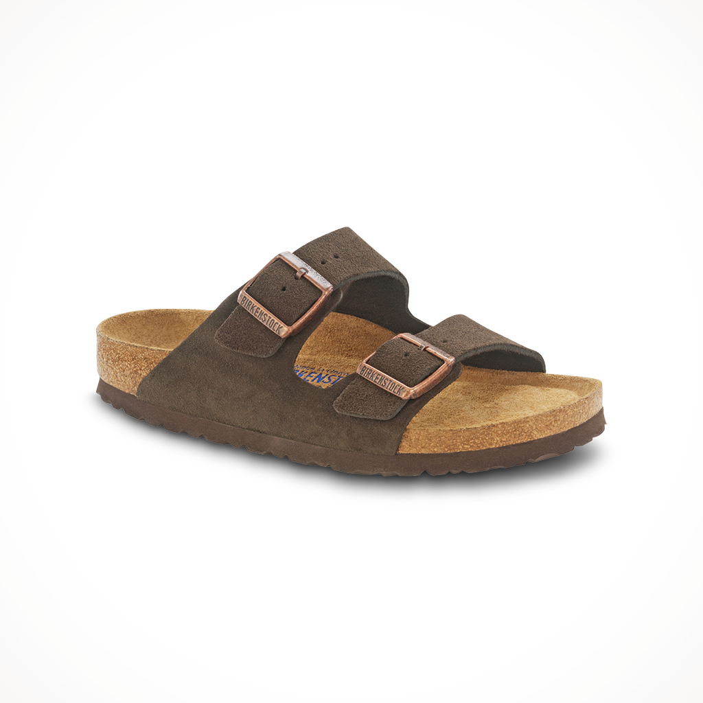 Product image: Birkenstock Arizona SFB Suede Mocha unisex 2025, shown in primary marketing view.