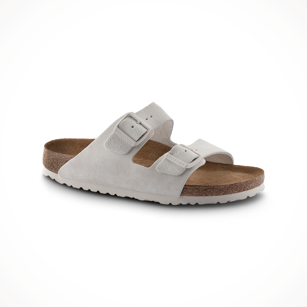 Product image: Birkenstock Arizona Soft Footbed Antique W Hite Womens 2026, shown in primary marketing view.