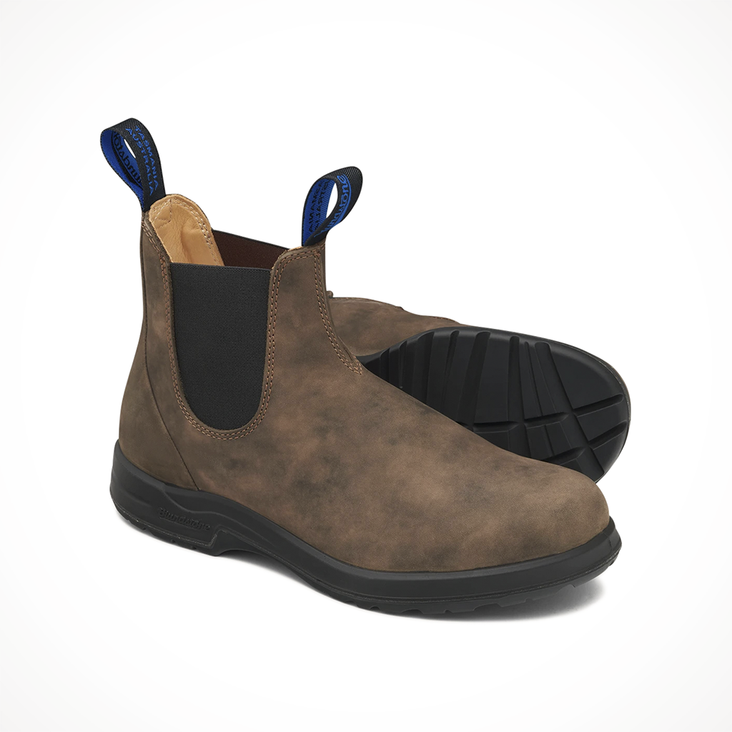 Product image: Blundstone All Terrain Thermal 2242 Rustic Brown Mens 2024, shown as a pair.
