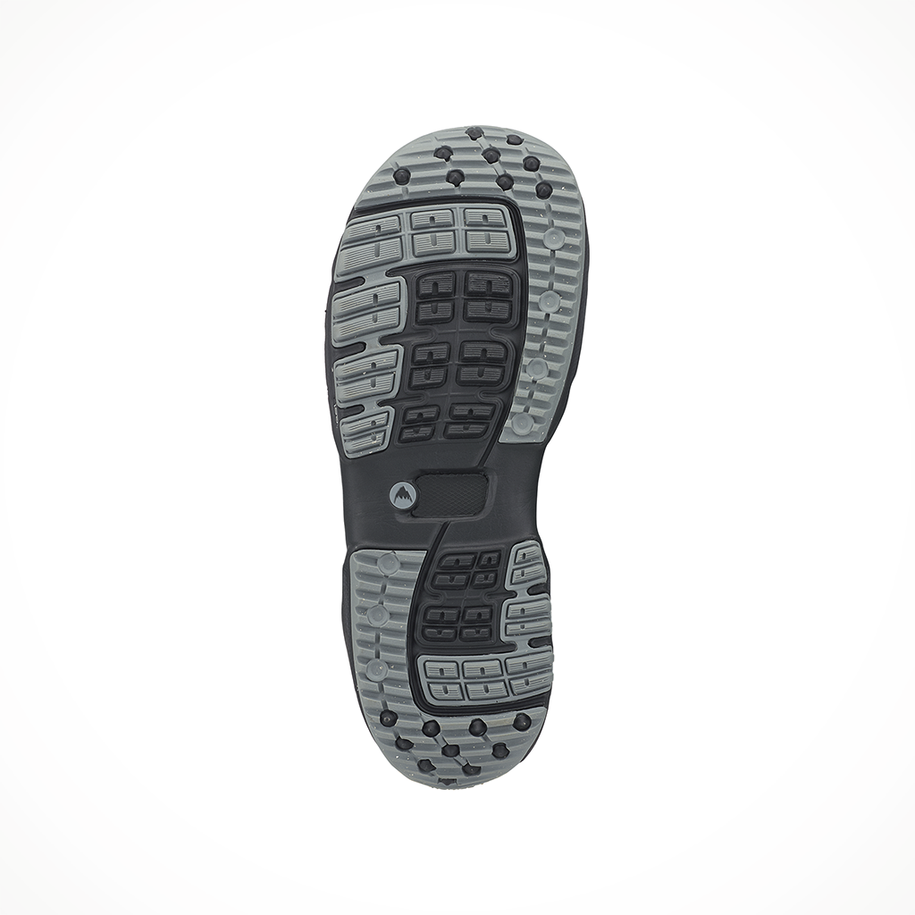 Product image: Burton Ruler Black Taupe mens 2026, showing the bottom view.