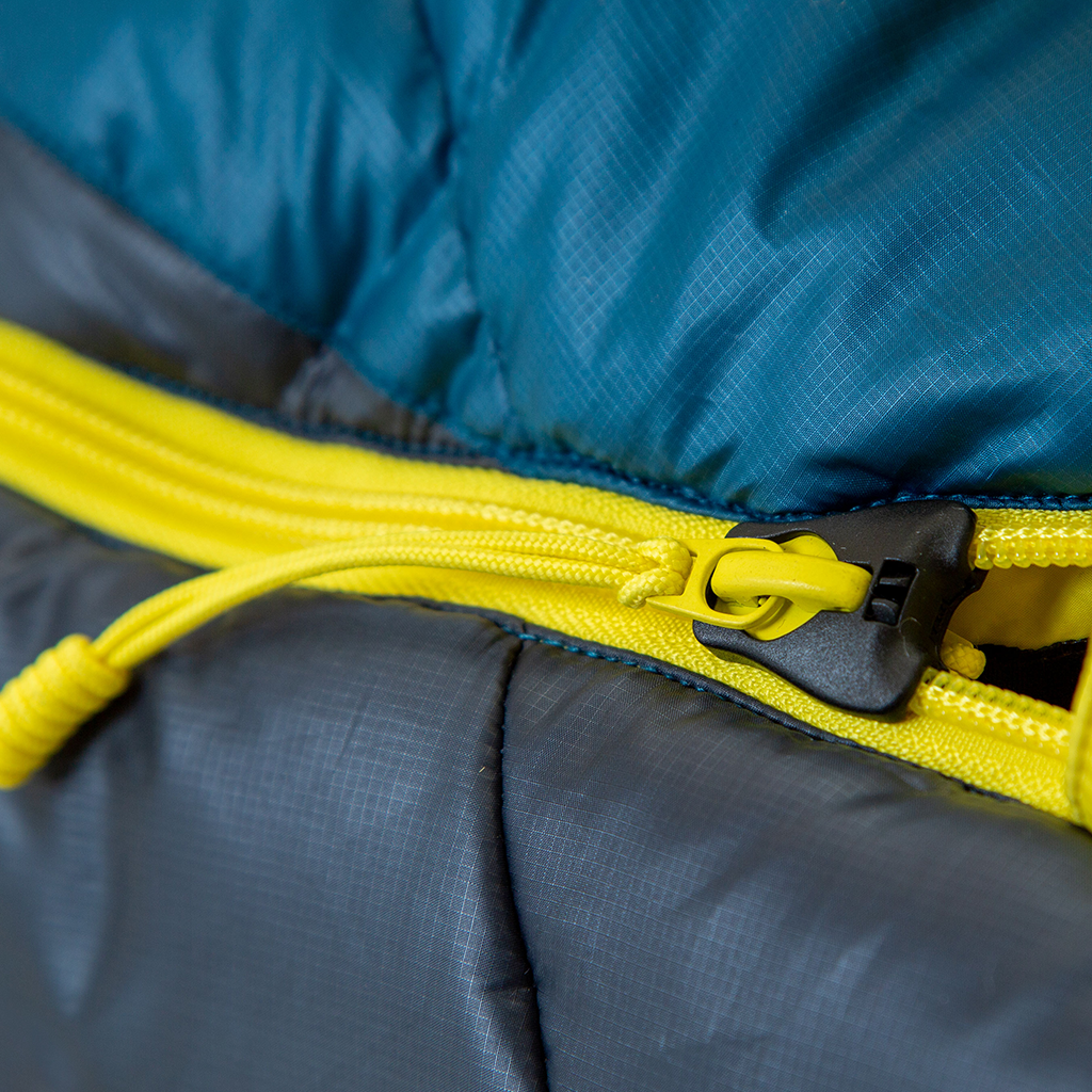 Product image: Camping Sleeping Bags Mens Nemo Forte Endless Promise 20 Abyss Green Sheen Zipper.