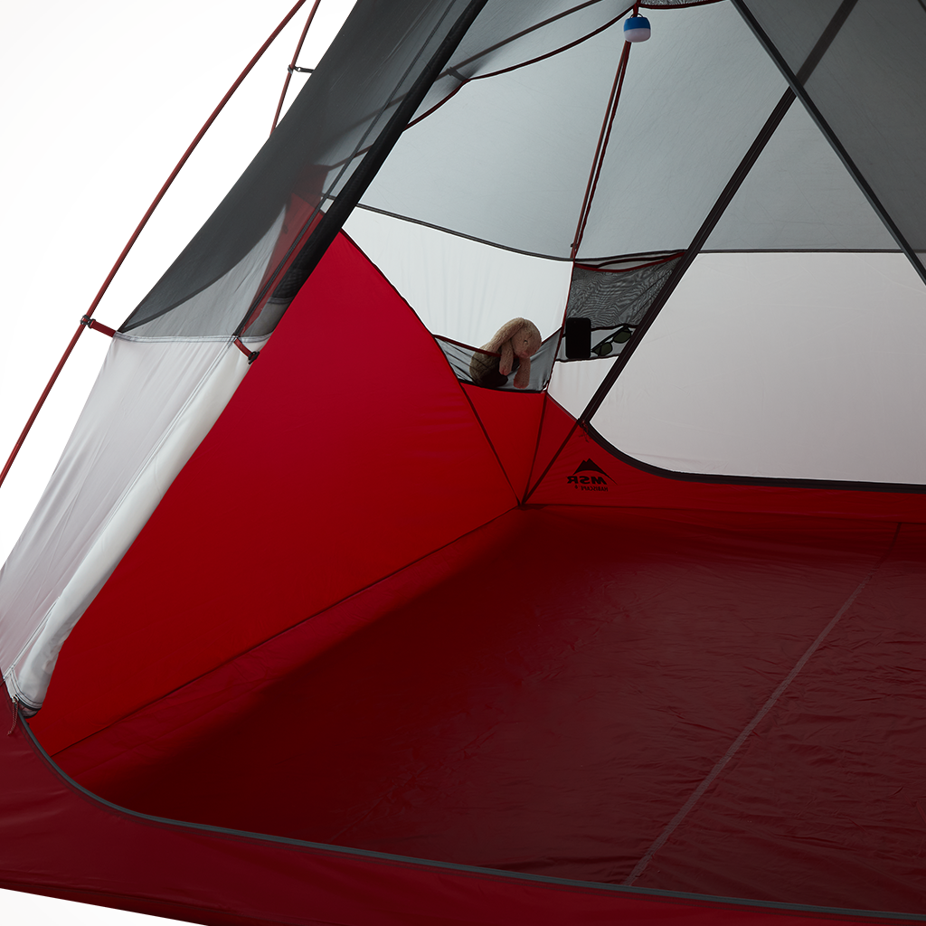 Product image: Camping Tents MSR Habiscape 6 Int Door Open.