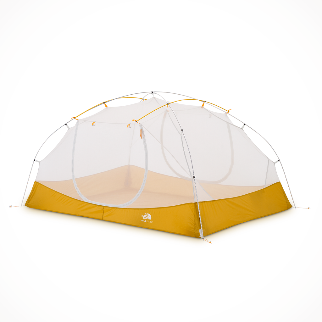 Product image: Camping Tents The North Face Trail Lite 3 Khak Stone Arrowwood Yellow, shown in primary marketing view.