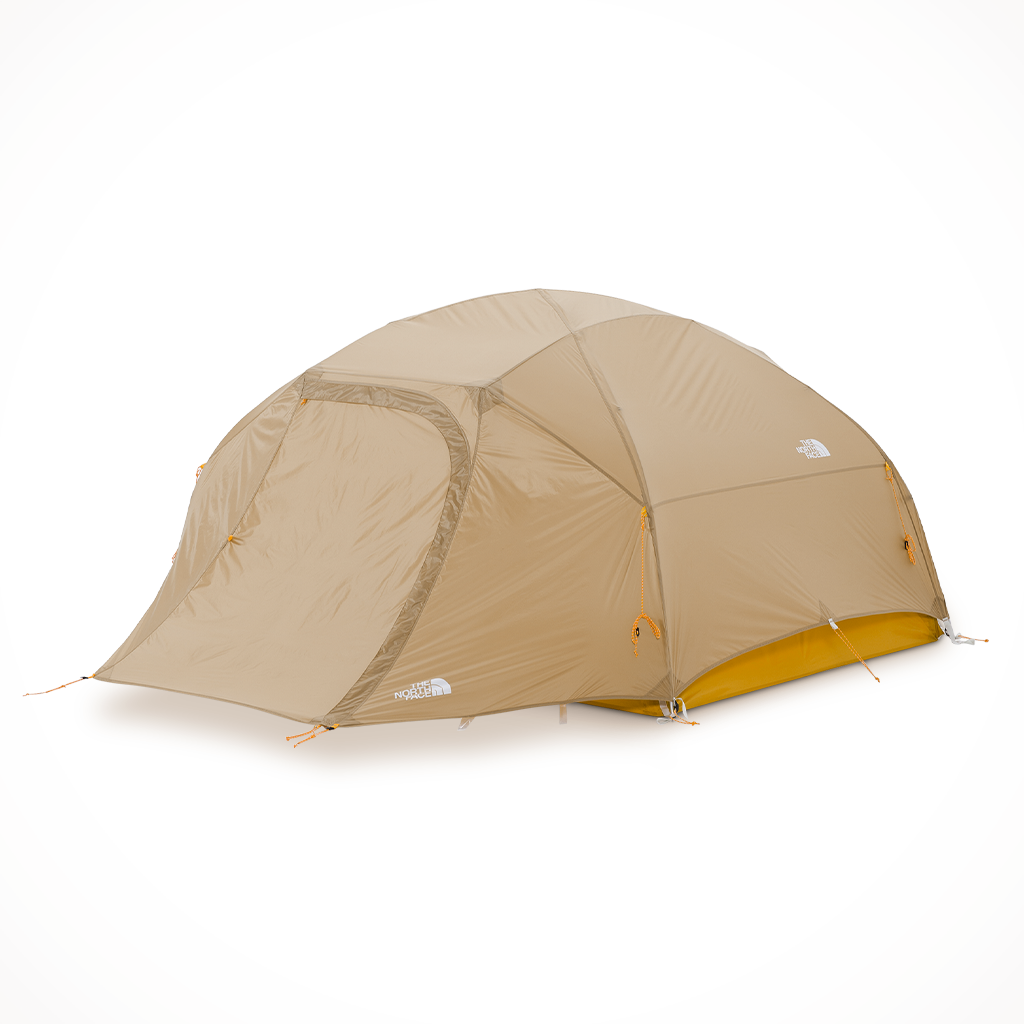 Product image: Camping Tents The North Face Trail Lite 3 Khak Stone Arrowwood Yellow Hero Fly.