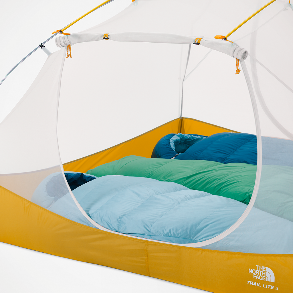 Product image: Camping Tents The North Face Trail Lite 3 Khak Stone Arrowwood Yellow Int.