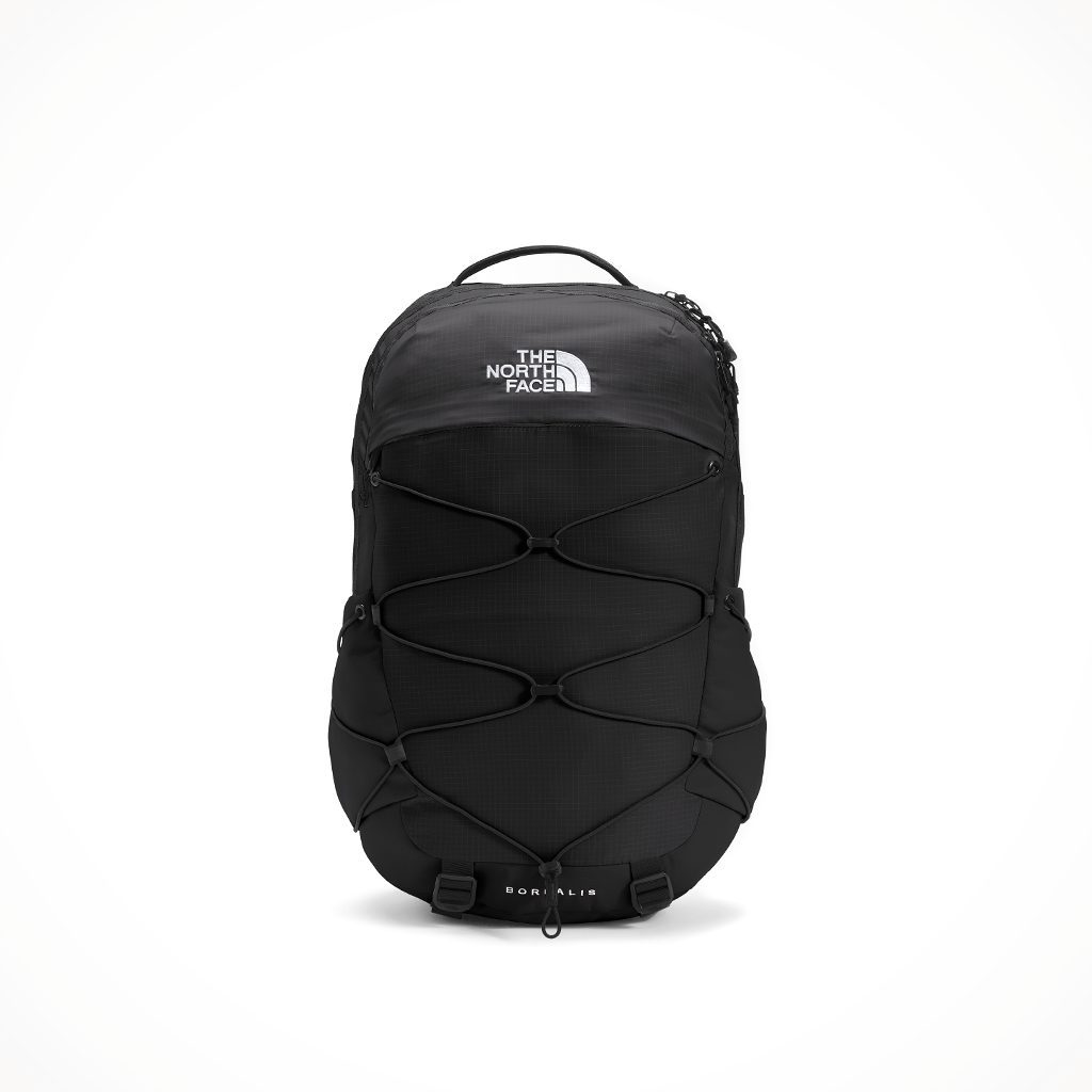 Product image: Camping Backpacks TNF Borealis TNF Black TNF Black, shown from a three-quarter angled view.