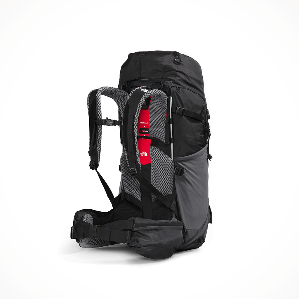 Product image: Camping Backpacks TNF Trail Lite 65L Black Asphalt Grey Interior.