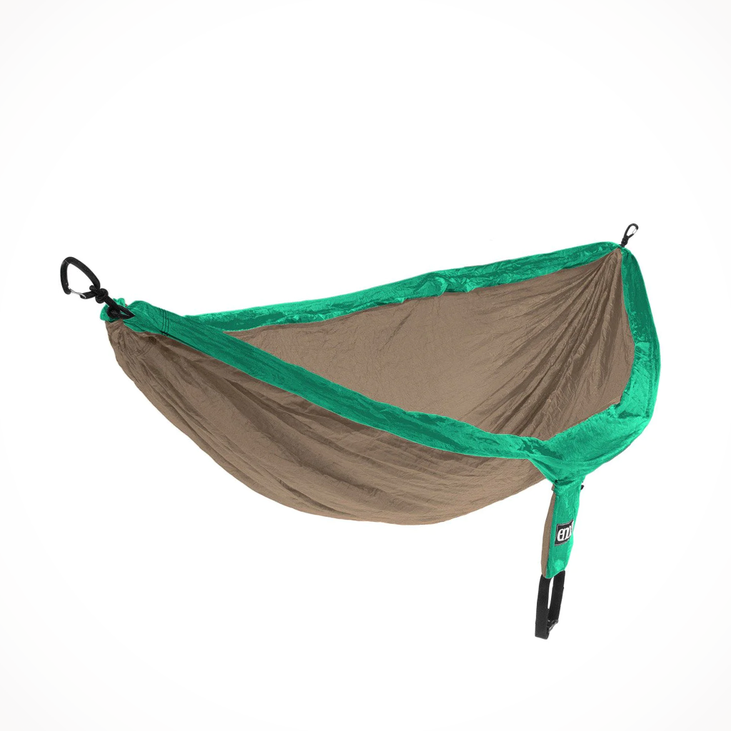 Product image: Camping Furniture ENO Double Nest Hammock Emerald Khaki.