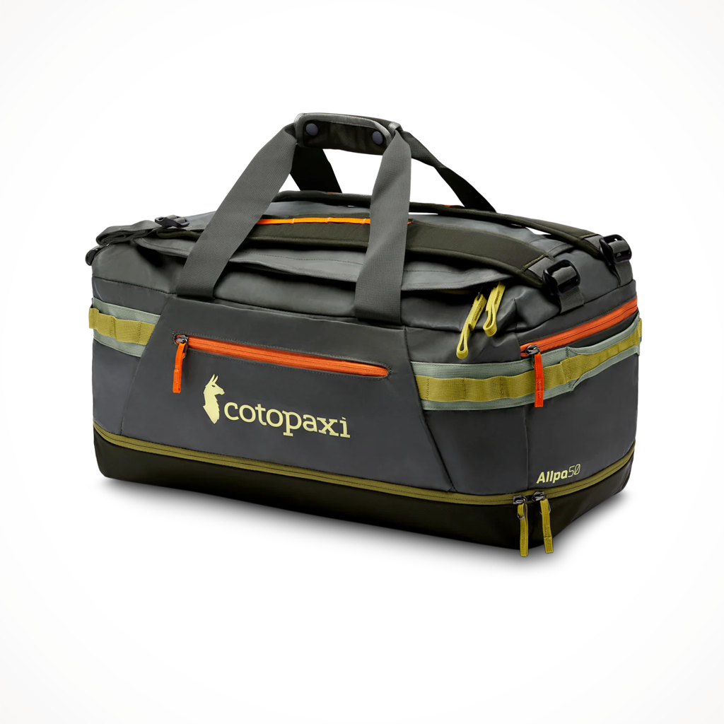 Product image: Cotopaxi Allpa 50 Fatigue Woods, shown in primary marketing view.